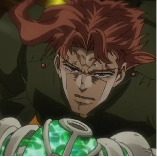 😤 🍒-noriaki kakyoin-🍒, Telegram sticker 20 of 26