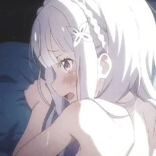 💜 Emilia Re:Zero, Telegram sticker 9 of 50