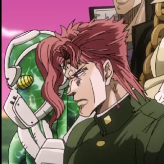 😬 🍒-noriaki kakyoin-🍒, Telegram sticker 10 of 26