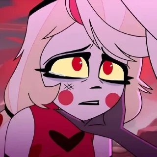 🌟 Больше стиков ➡️ @HazbinHotelStickers, стикер Telegram 16 из 45