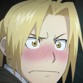 😳 Эдвард Элрик, Telegram sticker 13 of 23