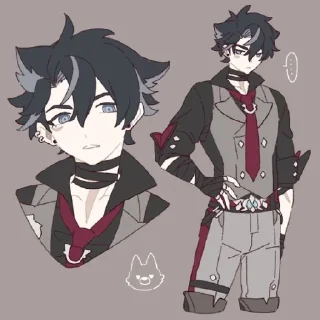 🐺 𝑹𝒊𝒛𝒍𝒊             @stickerslovez, Telegram sticker 10 of 59