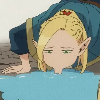💧 Dungeon Meshi, стікер Telegram 24 з 100