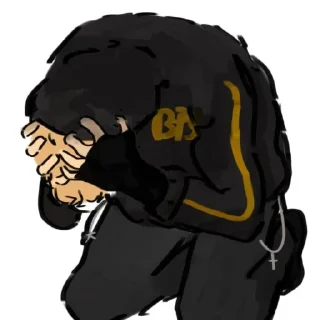 🐈‍⬛️ Adam Murray(emo), sticker Telegram 22 sur 109