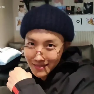 📻 ((📻) – ’’✷ hoseok ! @n1miraclestick, Telegram sticker 4 of 40