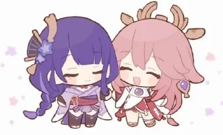 💞 🌸Яэ Мико💗, Telegram sticker 12 of 60