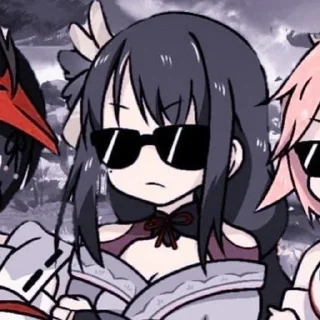 😎 🌸Яэ Мико💗, Telegram sticker 15 of 60