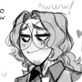 🦊 YOUR DRAREST BOYFRIEND, sticker Telegram 6 sur 65