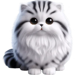 🥹 Милый пушистик @Nyasticks, sticker Telegram 12 sur 35