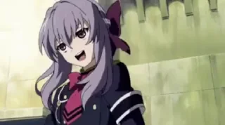 😏 Hiiragi Shinoa | @Onishiki, Telegram sticker 18 of 25