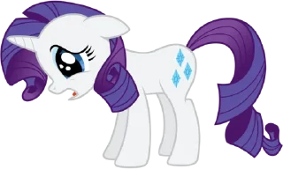 👑 Rarity, sticker Telegram 16 sur 54