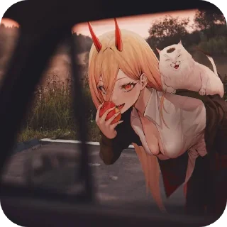 🍎 Anime IRL • @Earth928B, стікер Telegram 18 з 50