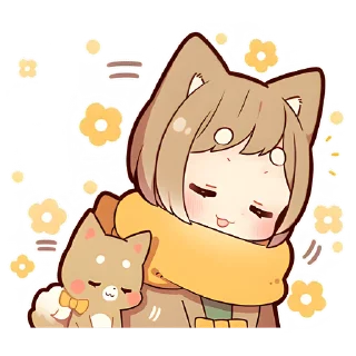😌 Щенок Шиба @nyasticks, Telegram sticker 17 of 41