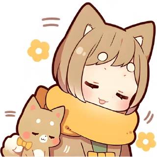 😔 Щенок Шиба @Nyasticks, Telegram sticker 10 of 41
