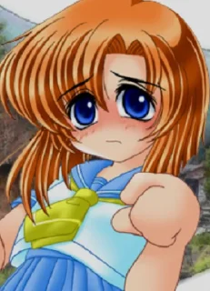 😖 higurashi, Telegram sticker 7 of 55