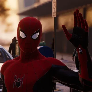 🕸️ spiderman, стикер Telegram 6 из 19