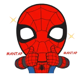 👍 @TVstickers Spiderman, стикер Telegram 22 из 23