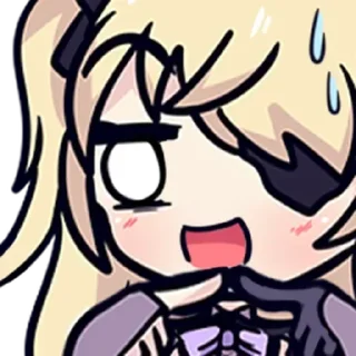 😅 Genshin chibi by @Genshiin_Impact, Telegram sticker 12 of 40