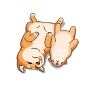 😴 Shiba Inu, стікер Telegram 21 з 23