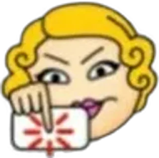 🌟 Блондинка, sticker Telegram 17 sur 25