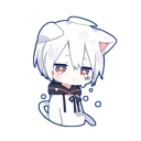 😢 Mafumafu Sticker (cat), sticker Telegram 17 sur 72