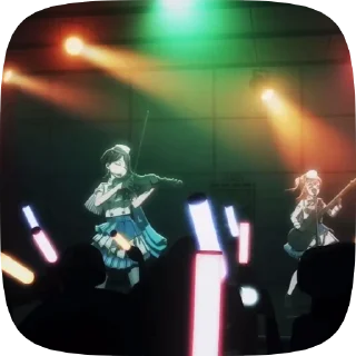 🎻 Руи от @bandorichu2news, sticker Telegram 9 sur 50
