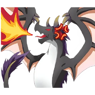 😡 Дракоша Мина @nyasticks, Telegram sticker 22 of 41