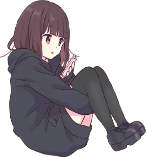 📱 Kurumi Chan Pt.1 @jp_stickers, Telegram sticker 17 of 40