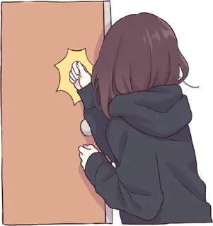 🚪 Kurumi Chan Pt.1 @jp_stickers, Telegram sticker 9 of 40