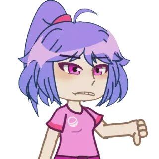 👎 Default Girl, Telegram sticker 18 of 30
