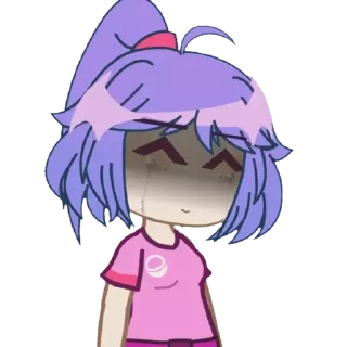 😢 Default Girl, Telegram sticker 8 of 30