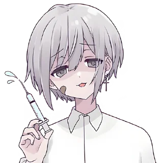 💉 Тестовый-кун (BIG) @Nyasticks, Telegram sticker 20 of 41