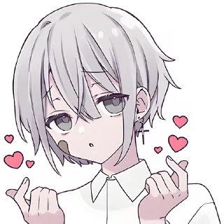 ❤️ Тестовый-кун (BIG) @Nyasticks, Telegram sticker 21 of 41