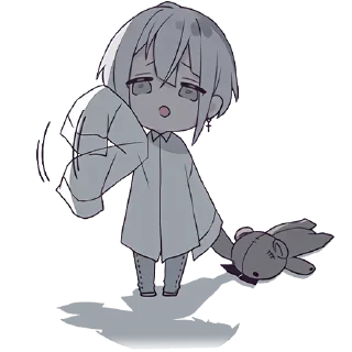 👋 Тестовый объект-кун 3 @nyasticks, Telegram sticker 22 of 41