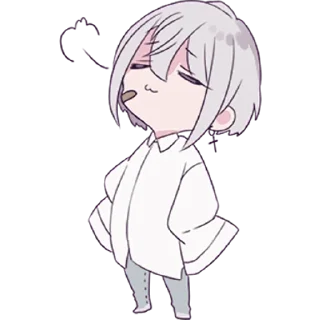 😏 Тестовый обьект-кун 2 @nyasticks, Telegram sticker 16 of 24