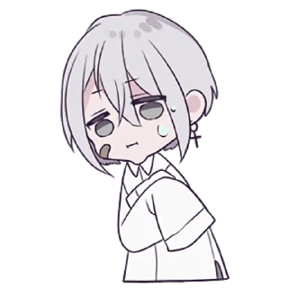 😢 Тестовый объект-кун @nyasticks, Telegram sticker 8 of 41