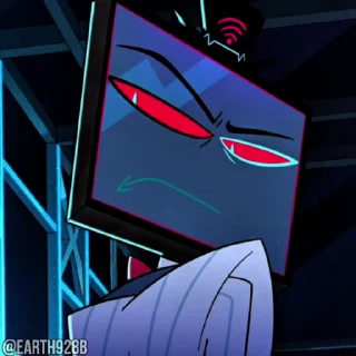 😂 @EARTH928B ⌥ HAZBIN HOTEL SEASON 2 ОТЕЛЬ ХАЗБИН, Telegram sticker 7 of 75