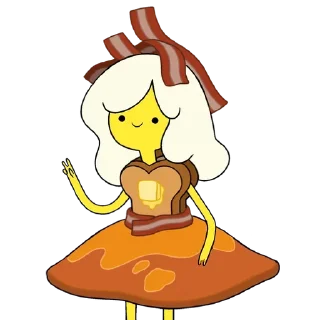 ✌ @Earth928B <- Adventure Time Время Приключений, Telegram sticker 16 of 25