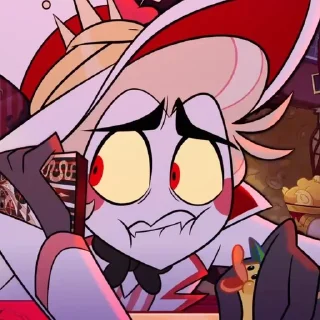 😬 Lucifer Morningstar | Hazbin H, стікер Telegram 15 з 48