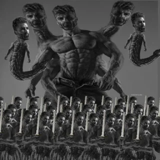 💪 giga chad, стікер Telegram 9 з 53