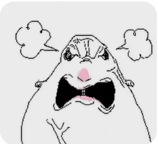 🌟 Хомяк, Telegram sticker 9 of 86