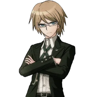 😒 Danganronpa: Trigger Happy Havoc   @danganronpastickers, стікер Telegram 24 з 107