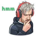 🤔 PewDiePie, Telegram sticker 13 of 32