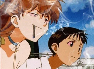 🚬 evangelion, стікер Telegram 16 з 78