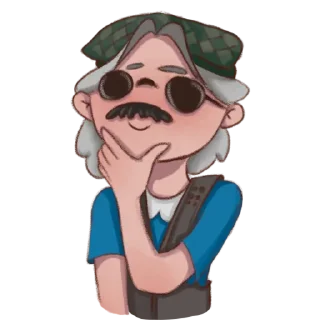🥸 🌙✨  @GNchetTam, sticker Telegram 15 sur 40
