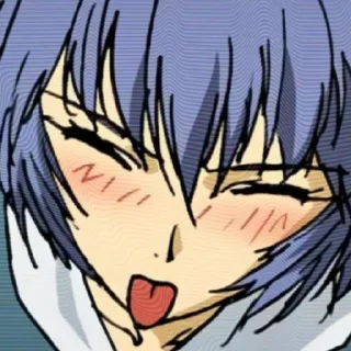 😛 Аянами Рей, Telegram sticker 6 of 120