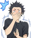 😳 A Silent Voice: The Movie :: @line_stickers, Telegram sticker 10 of 40
