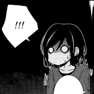 😱 Horimiya, Telegram sticker 8 of 94