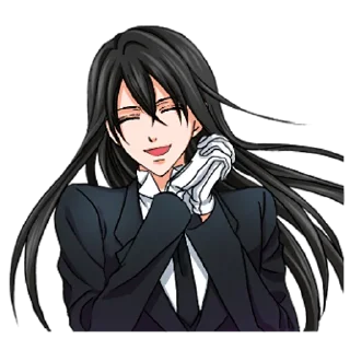☺️ Верный дворецкий @nyasticks, sticker Telegram 5 sur 41
