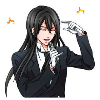 🥰 Верный дворецкий @nyasticks, sticker Telegram 14 sur 41